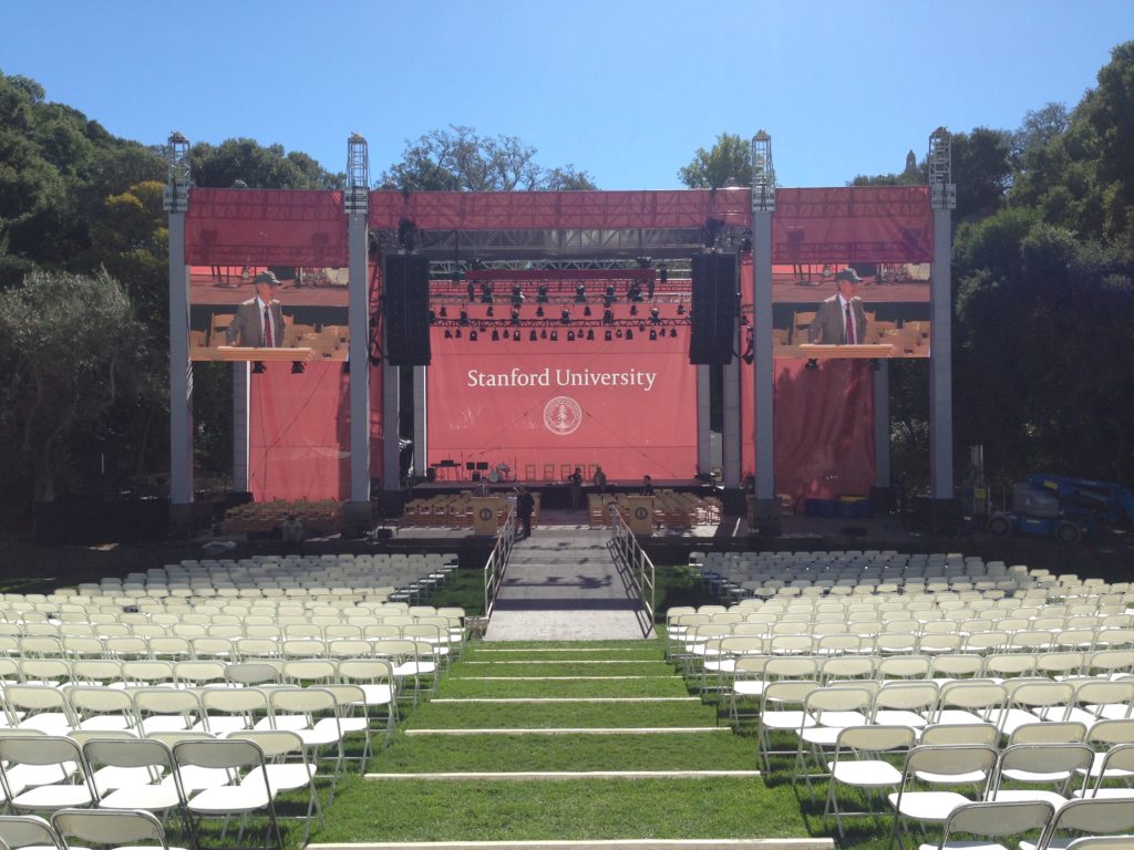Stanford Universtity Event Mesh Banners